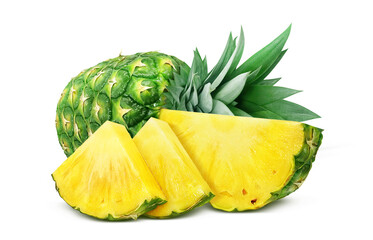 パイナップルのイラスト リアル