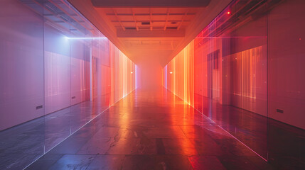 a room consisting of lasers