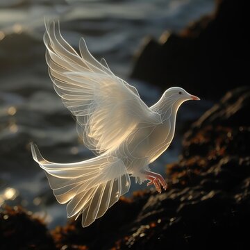 Peaceful Doves: Serene Images of Graceful Birds