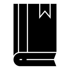 Book icon. Simple book symbol. Vector