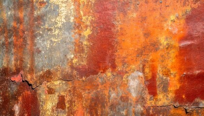 A textured abstract background that mimics the appearance of aged metal - obrazy, fototapety, plakaty