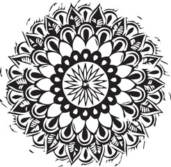 Beautiful mandala art, vector mandala design