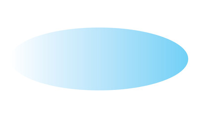 blue oval gradient with texture on transparent background