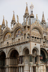 Fototapeta na wymiar Saint Mark's Basilica, Church in Venice
