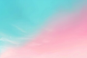 a blue and pink sky