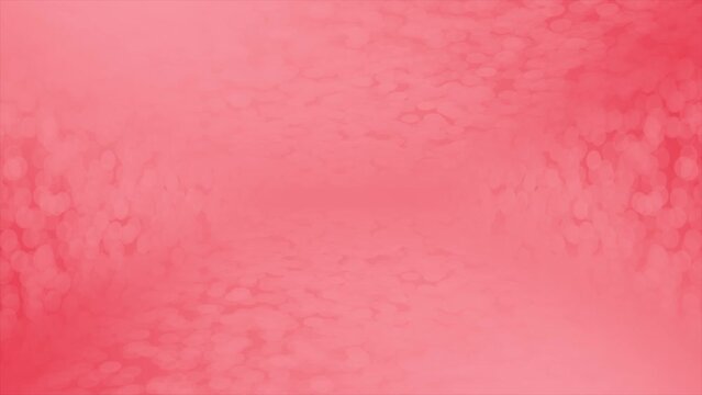Red color 3d empty space with moving particles for professional or business use