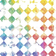 Triangle Halftone Background Seamless, Watercolor Style, Background For Banner, HD
