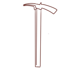 grub axe illustration