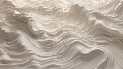 Milky white milky flow ripples milky white soft fluid fluid soft fluid ripples undulating floodlight fluid background undulating silk

