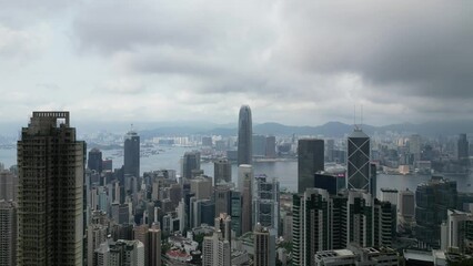 April 5 2024 CBD in financial commercial business, hong kong