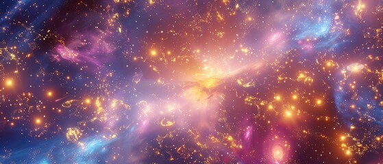 Fototapeta premium Nebula Dwellers radiant beings