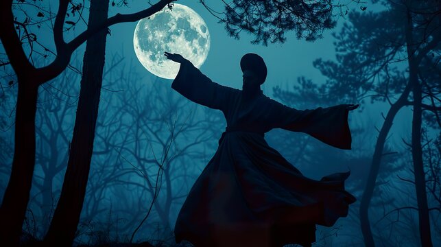 Rumi Whirling dervish attire