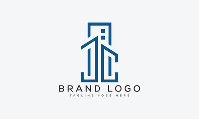 letter JC logo design vector template design for brand