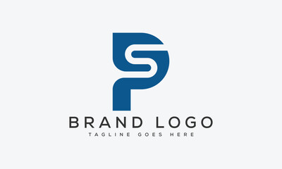 letter PS logo design vector template design for brand