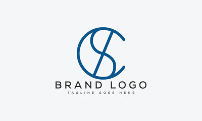 letter SC logo design vector template design for brand