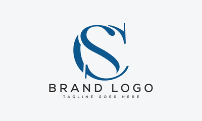 letter SC logo design vector template design for brand