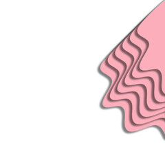 Abstract layout elements template decoration