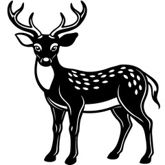     Deer vector illustration
