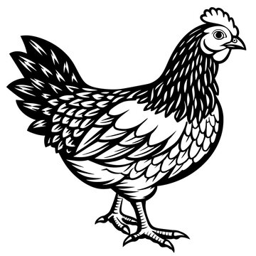 recommend clip art:  chicken vector illustration
                    