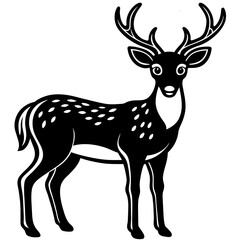     Deer vector illustration
