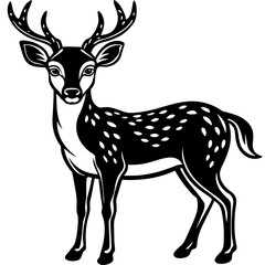     Deer vector illustration
