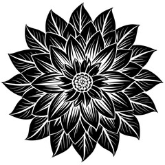 Flower vector illustration