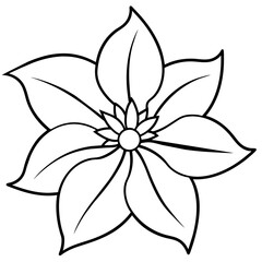Fototapeta na wymiar Flower vector illustration