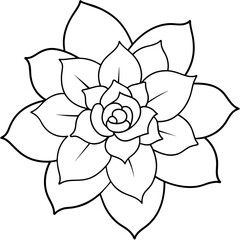 Flower vector illustration