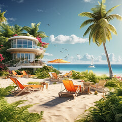 beach resort