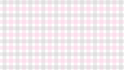 Pink and grey plaid fabric texture as a background	 - obrazy, fototapety, plakaty