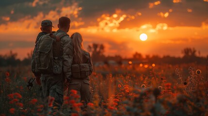 Tears of joy and relief as a soldier and his little girl share a heartfelt hug at the air base.