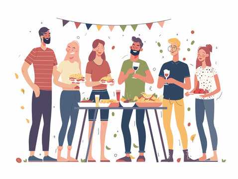 potluck dinner party