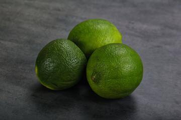 Green sour tropical Lime fruit