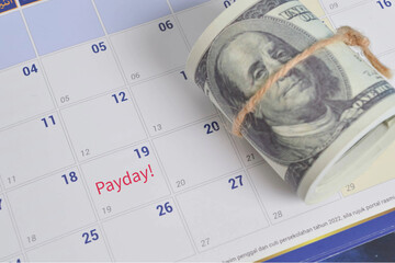 Payday refers to the day on which an employee receives their salary or wages from their employer...
