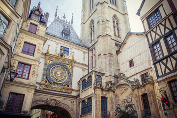 Obraz premium ROUEN GROS HORLOGE