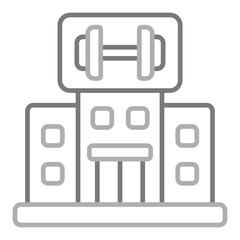 Fototapeta premium Gym Icon