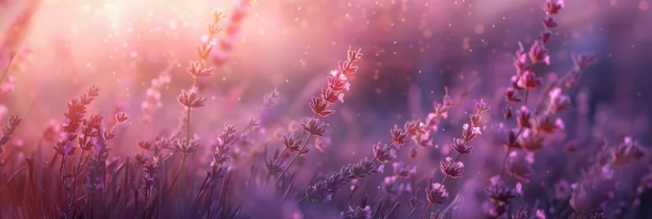Wandaufkleber Lavender field © Guizal