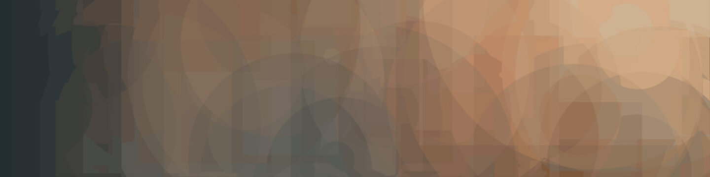 multi color gradient geometric design cut piece mosaic abstract panoramic dark blue mustard yellow orange beige ashes background 