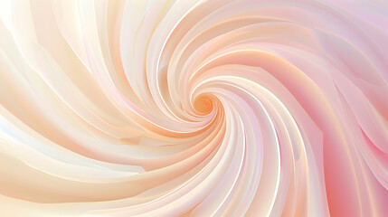  Creative liquified swirl, where champagne, beige, pink pastel, and ivory colors merge in an elegant vortex background. Wallpaper style for artwork. Digital Paper. 