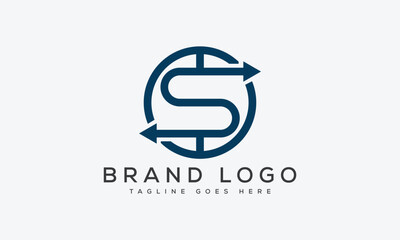 letter S logo design vector template design for brand