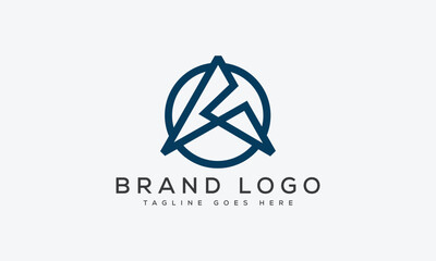 letter OA logo design vector template design for brand