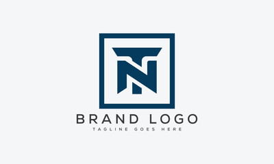 letter TN logo design vector template design for brand