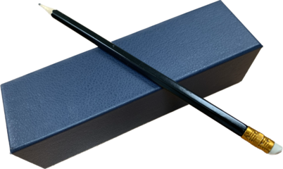 box with pencil, Pencil box of a school kid in a white background