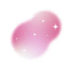 Blurred gradient with Sparkling star