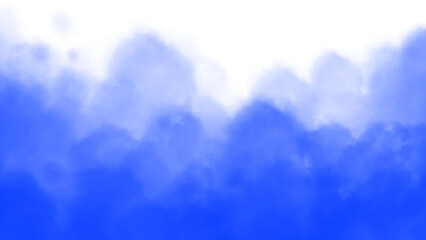 Blue smoke, cloud, fog, mist, powder, gas, isolated on transparent background. Realistic blue smoke png. Transparent background smoke background © spidygraphics