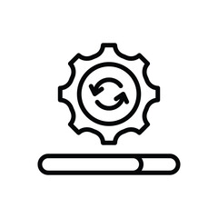 System Update vector icon