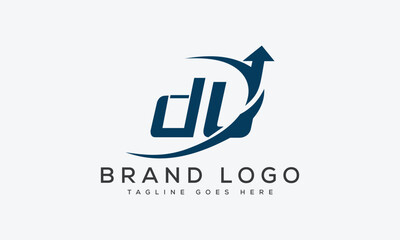 letter DU logo design vector template design for brand
