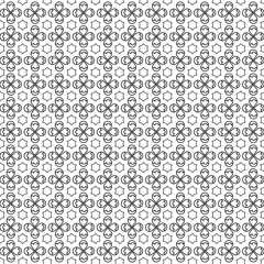 Monochrome Abstract islamic art decoration background seamless pattern for ramadhan greeting backdrop