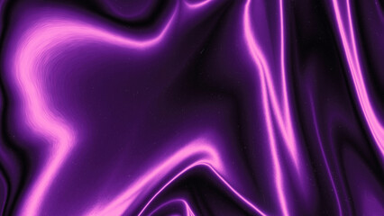 Pink and purple wave gradient grainy background. Illuminated lines in magenta tones. Noise texture effect.