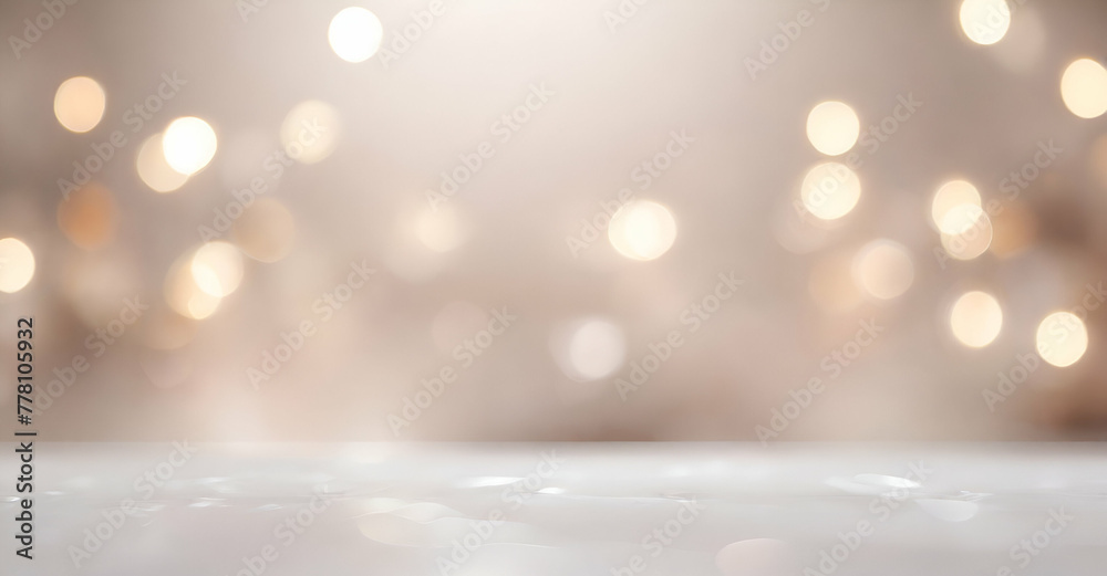 Poster background with bokeh